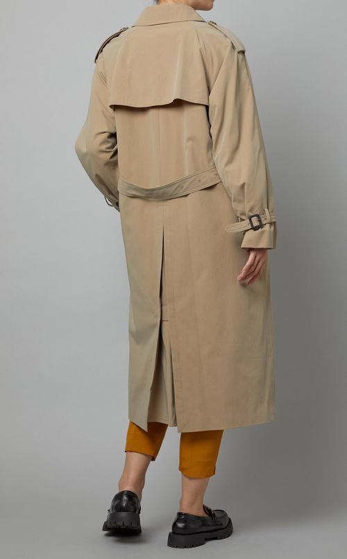 シャンブレーツイルトレンチコート