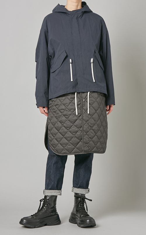 3wayレイヤードモッズコート