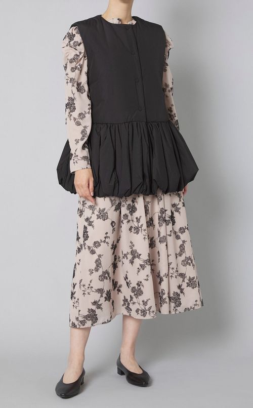 ペプラムパフベスト