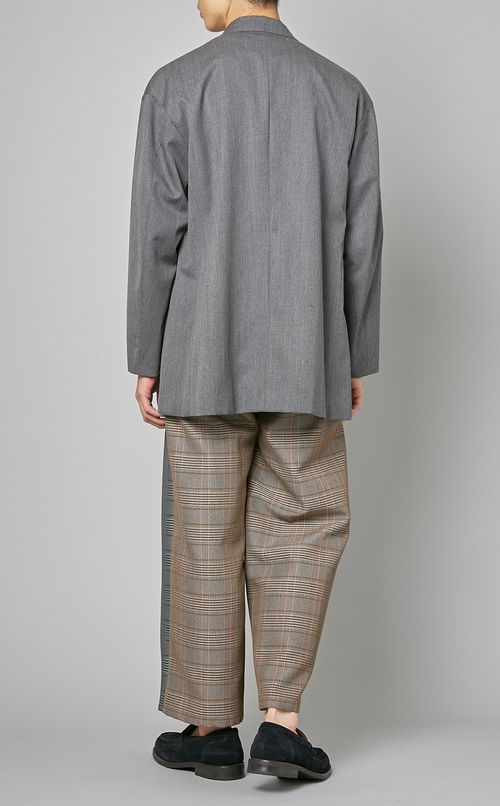 ショートダブルピークドジャケット