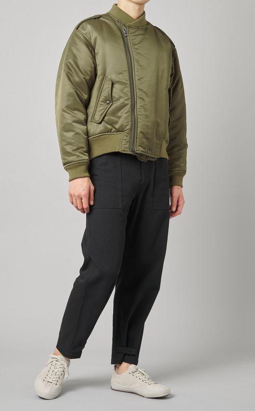 ライダースMA-1ジャケット