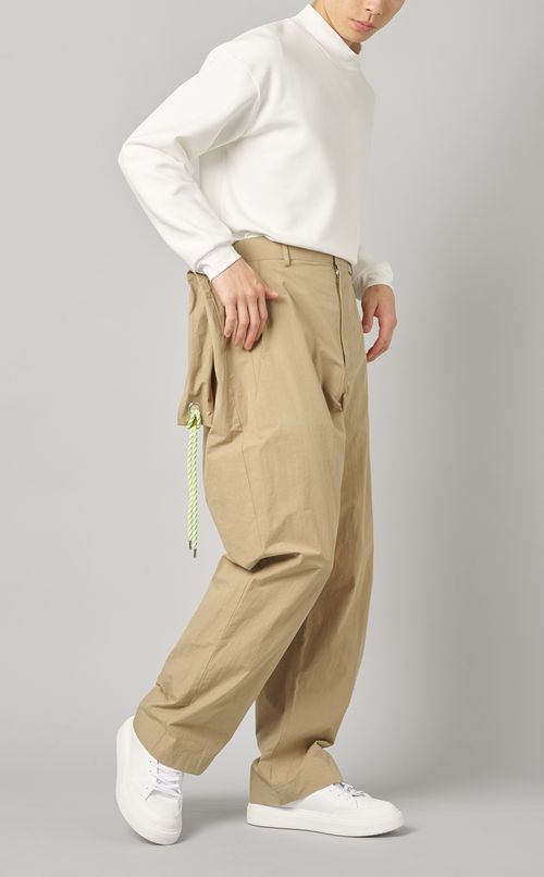 コットンナイロンパンツ