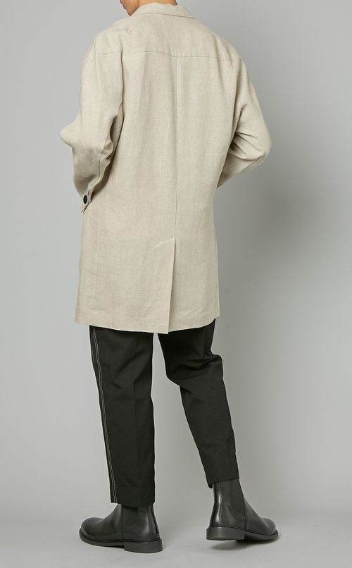 リネンオーバーサイズジャケット