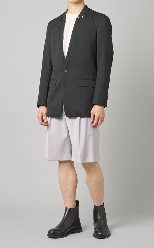 バイカラーショーツ