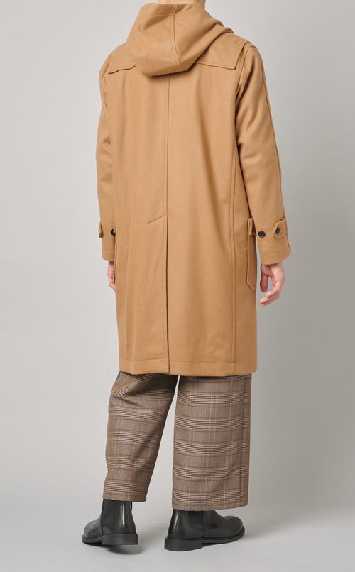 ミディダッフルコート