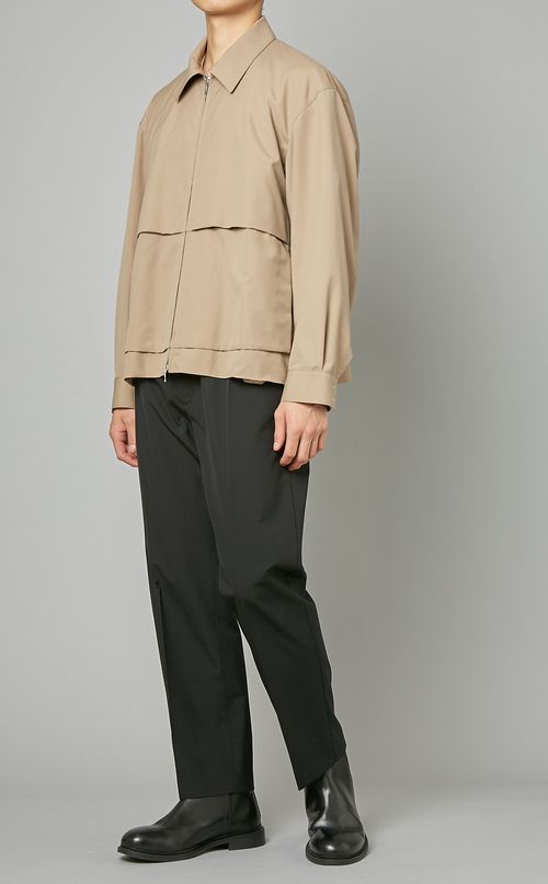 ライトウールドローストリングパンツ