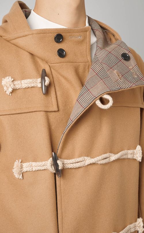 ミディダッフルコート