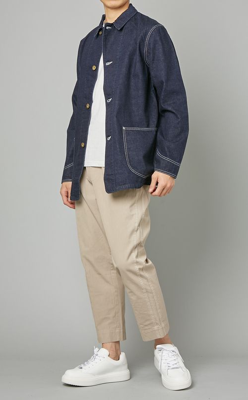 インディゴカバーオール