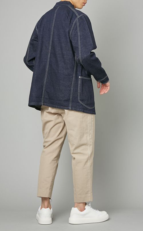 インディゴカバーオール