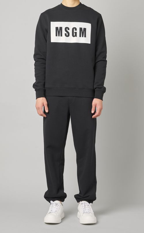 ボックスロゴスウェット