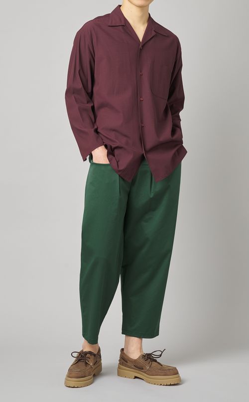 カットオフロングスリーブシャツ