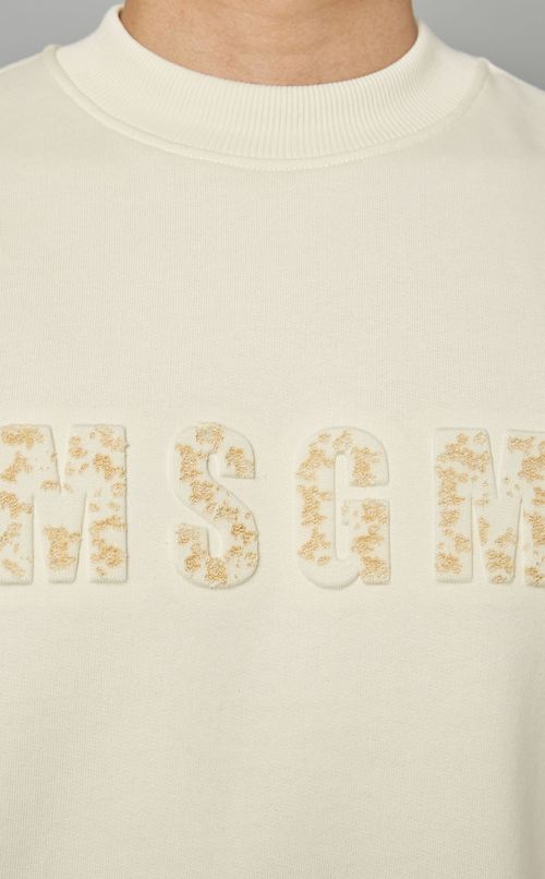 エンボスロゴスウェット