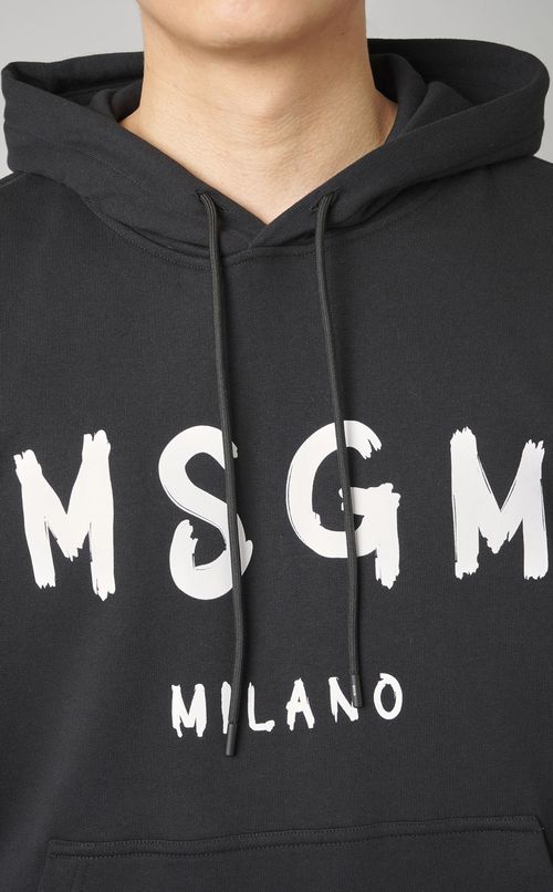 フロントロゴフーディスウェット