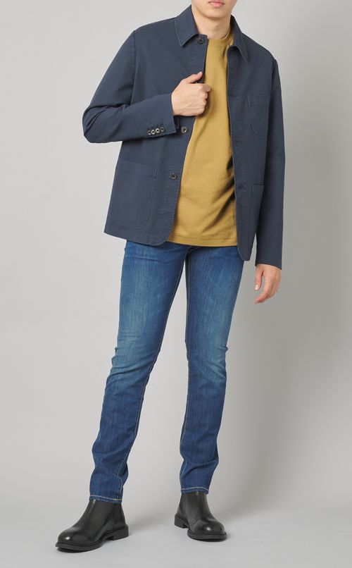 コットンカバーオールジャケット