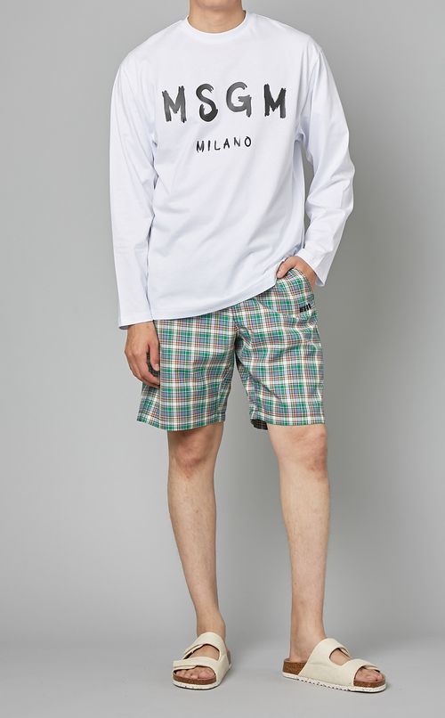 ロゴロングスリーブTシャツ