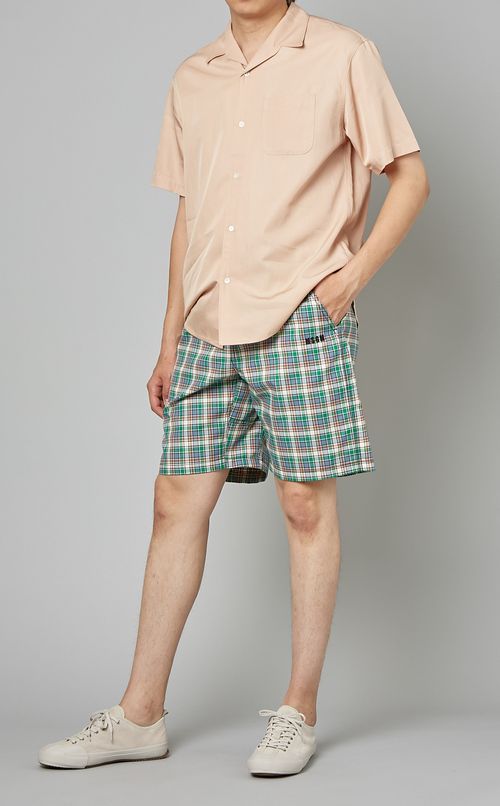 タータンチェックショーツ