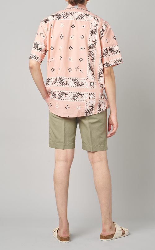 コットンリネンショートトラウザー