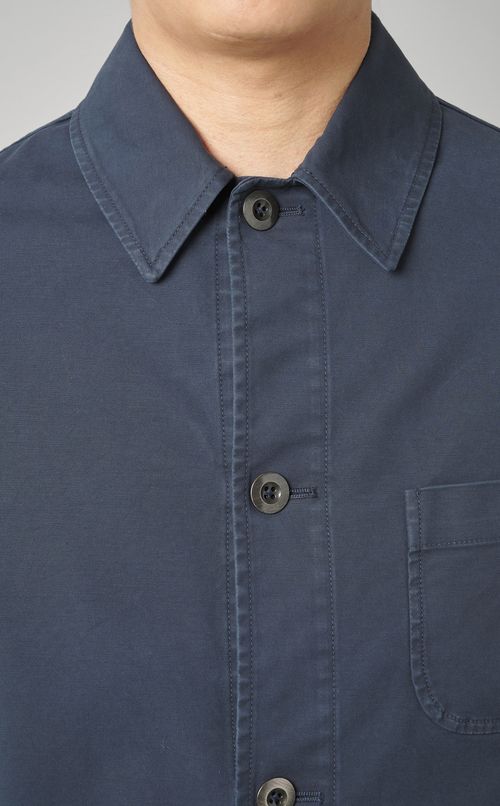 コットンカバーオールジャケット