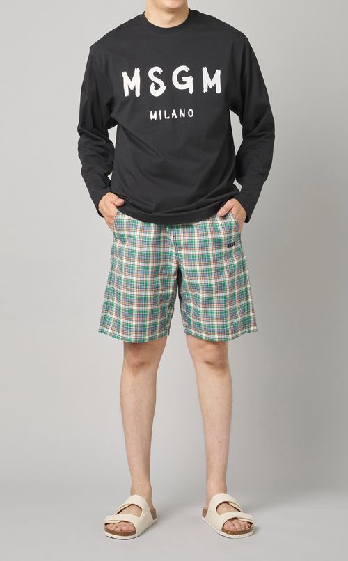 ロゴロングスリーブTシャツ