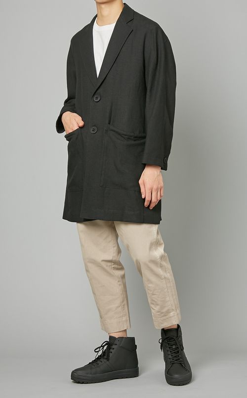 リネンオーバーサイズジャケット