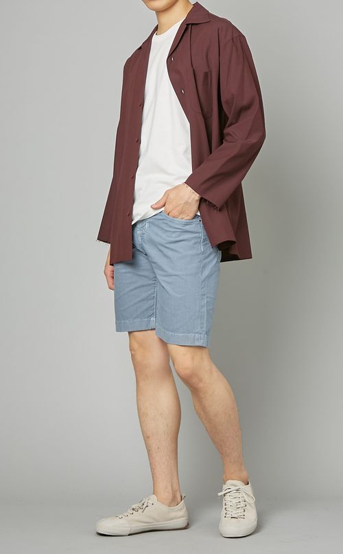 コットン5ポケットショーツ