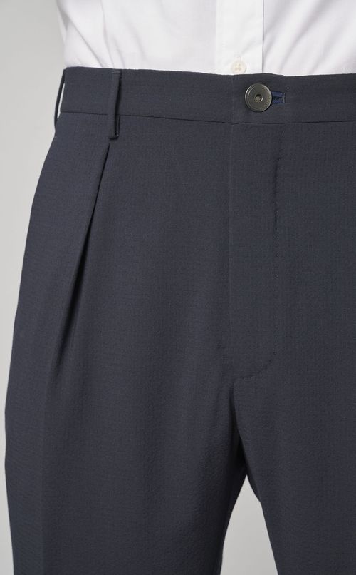 ポリエステルウールトラウザー