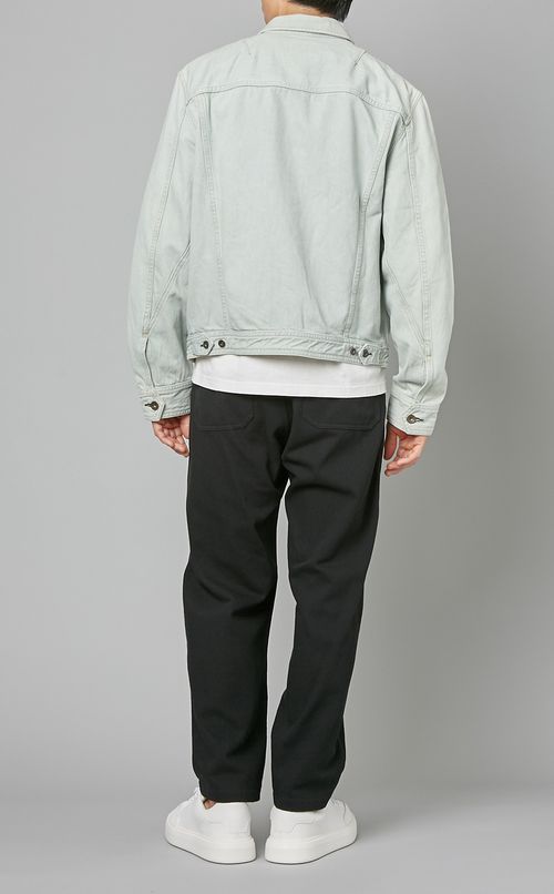 コットンヘンプデニムジャケット