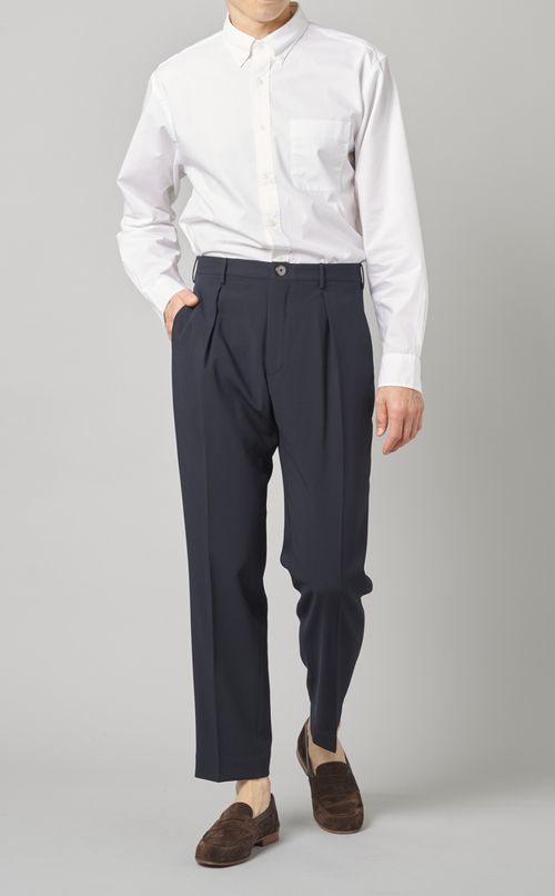 ポリエステルウールトラウザー