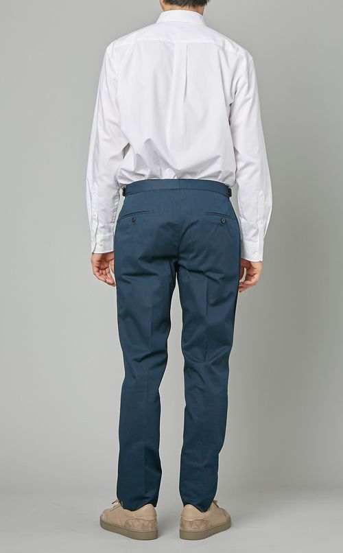 コットンサイドベルトトラウザー