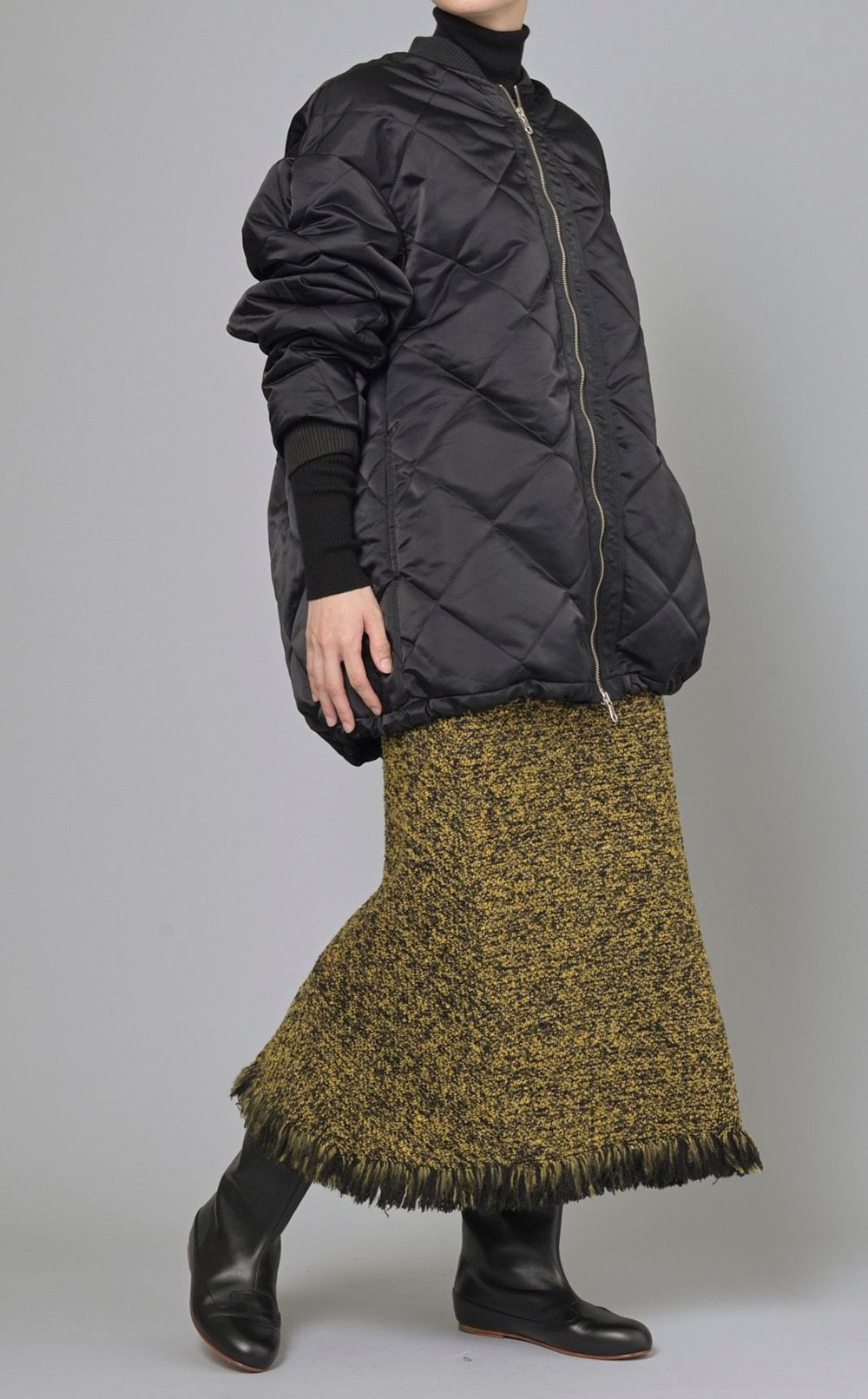 パティングミリタリーコート