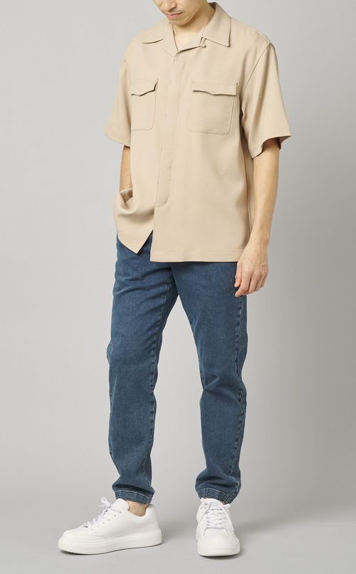 デニムジョガーパンツ