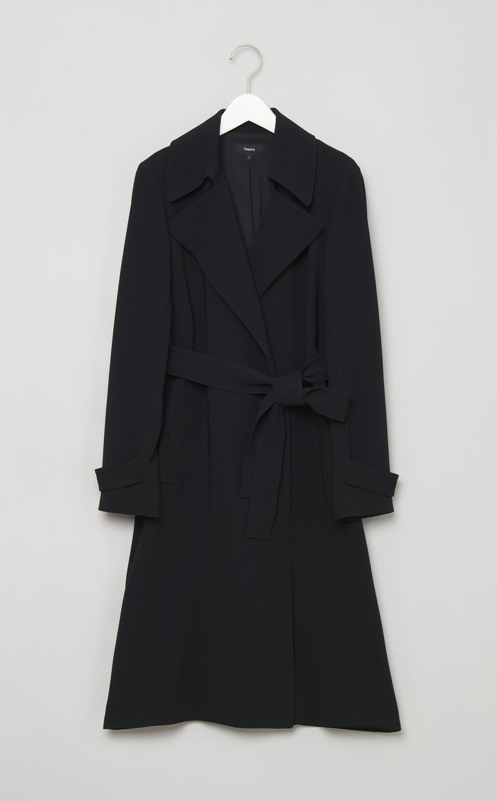 ノッチドラペルトレンチコート