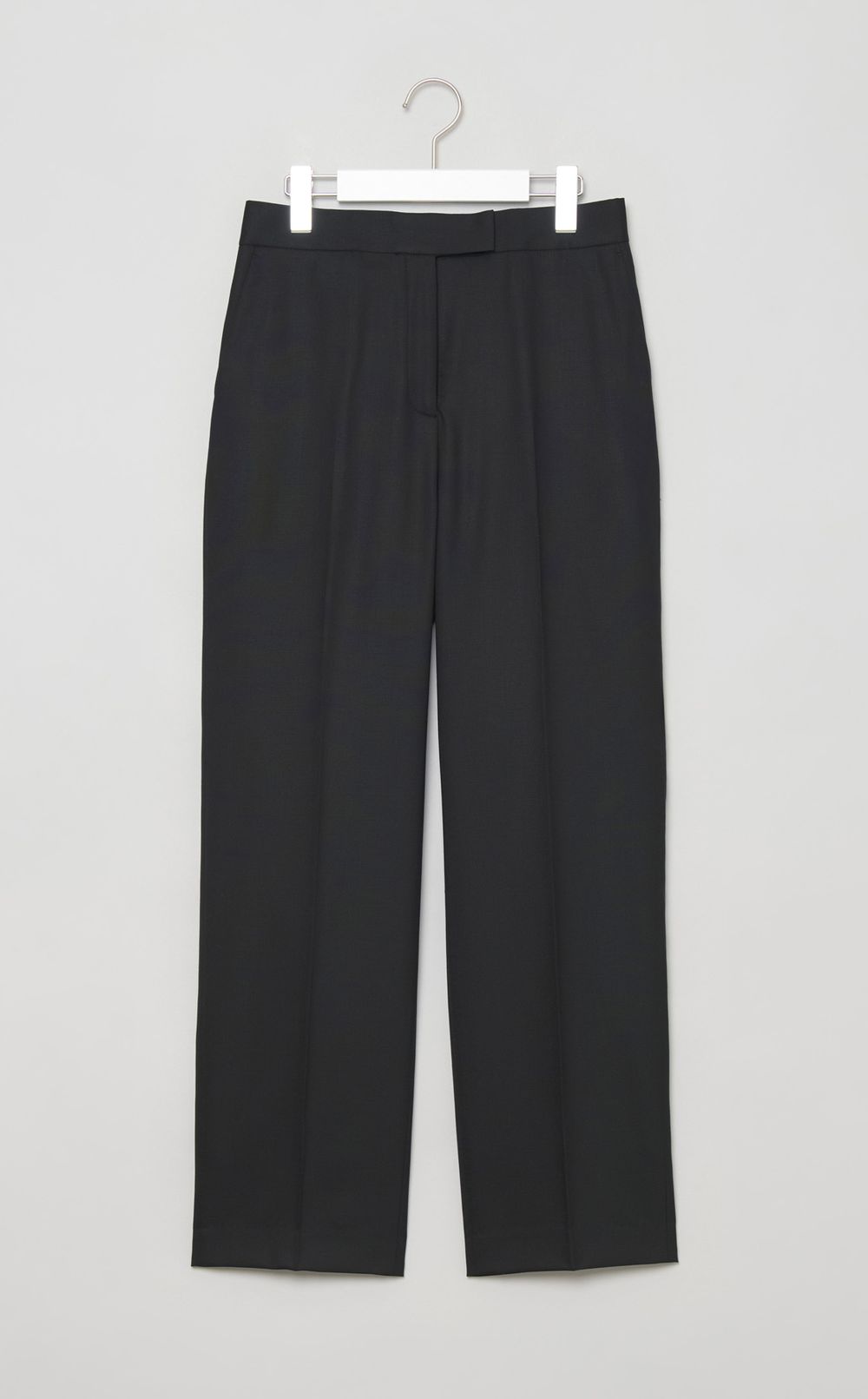 センタープレスストレートパンツ