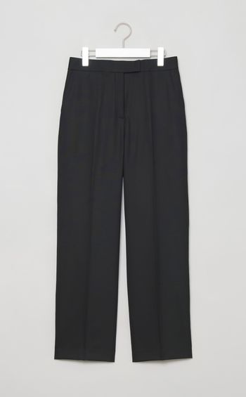 センタープレスストレートパンツ