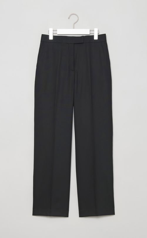 センタープレスストレートパンツ