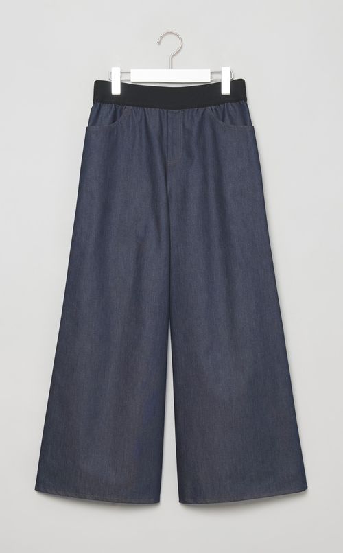 ライトデニムイージーパンツ