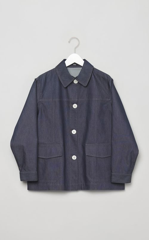 ライトデニムブルゾン