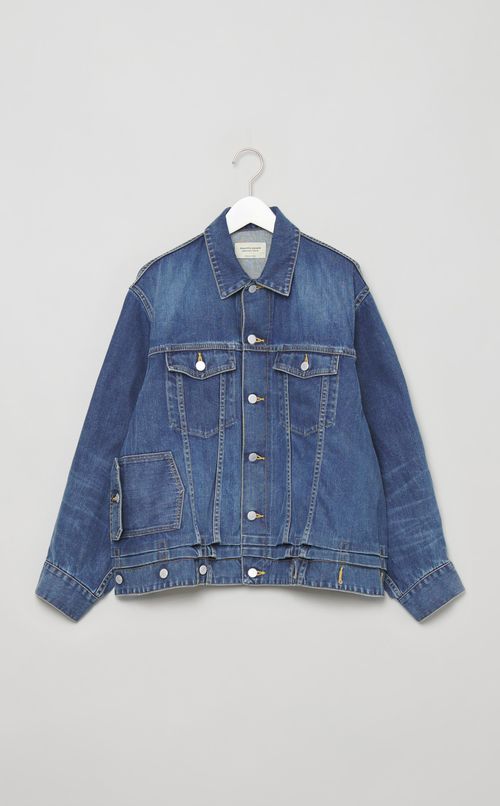 ダブルエンドデニム2wayブルゾン