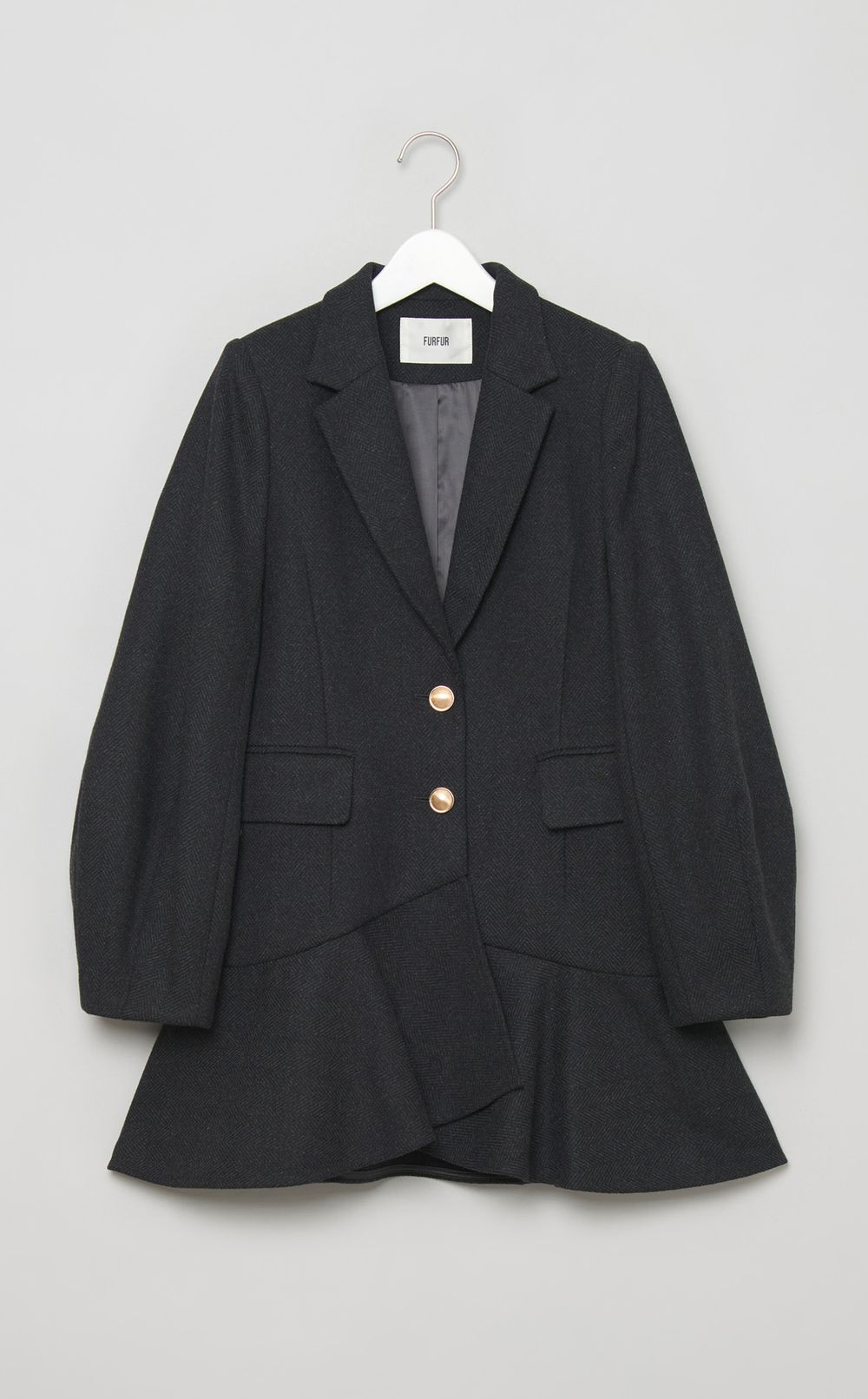 ツイードフレアドレスコート