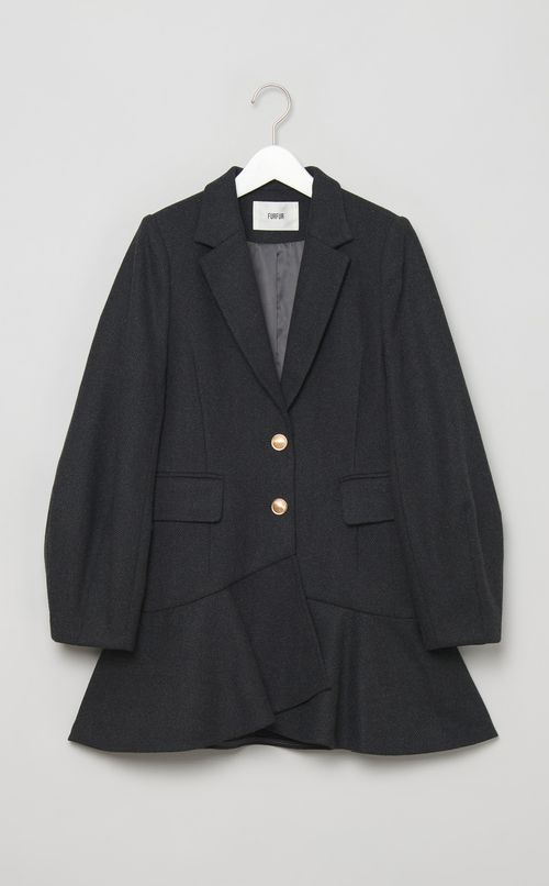 ツイードフレアドレスコート