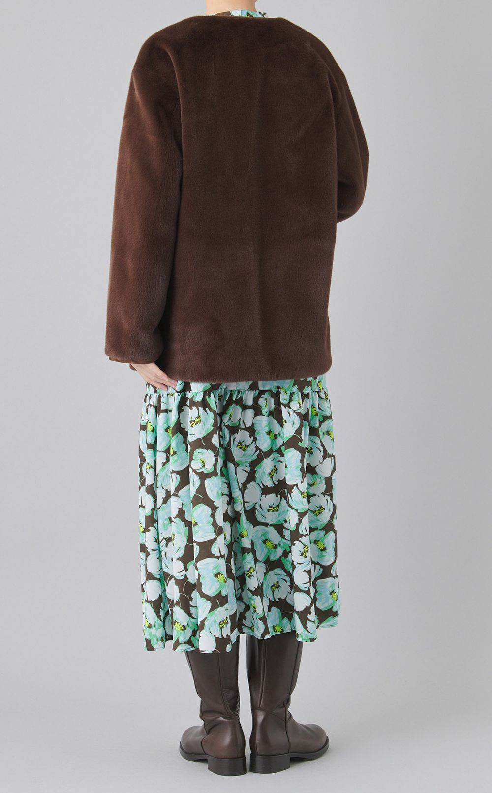 スムースファージャケット