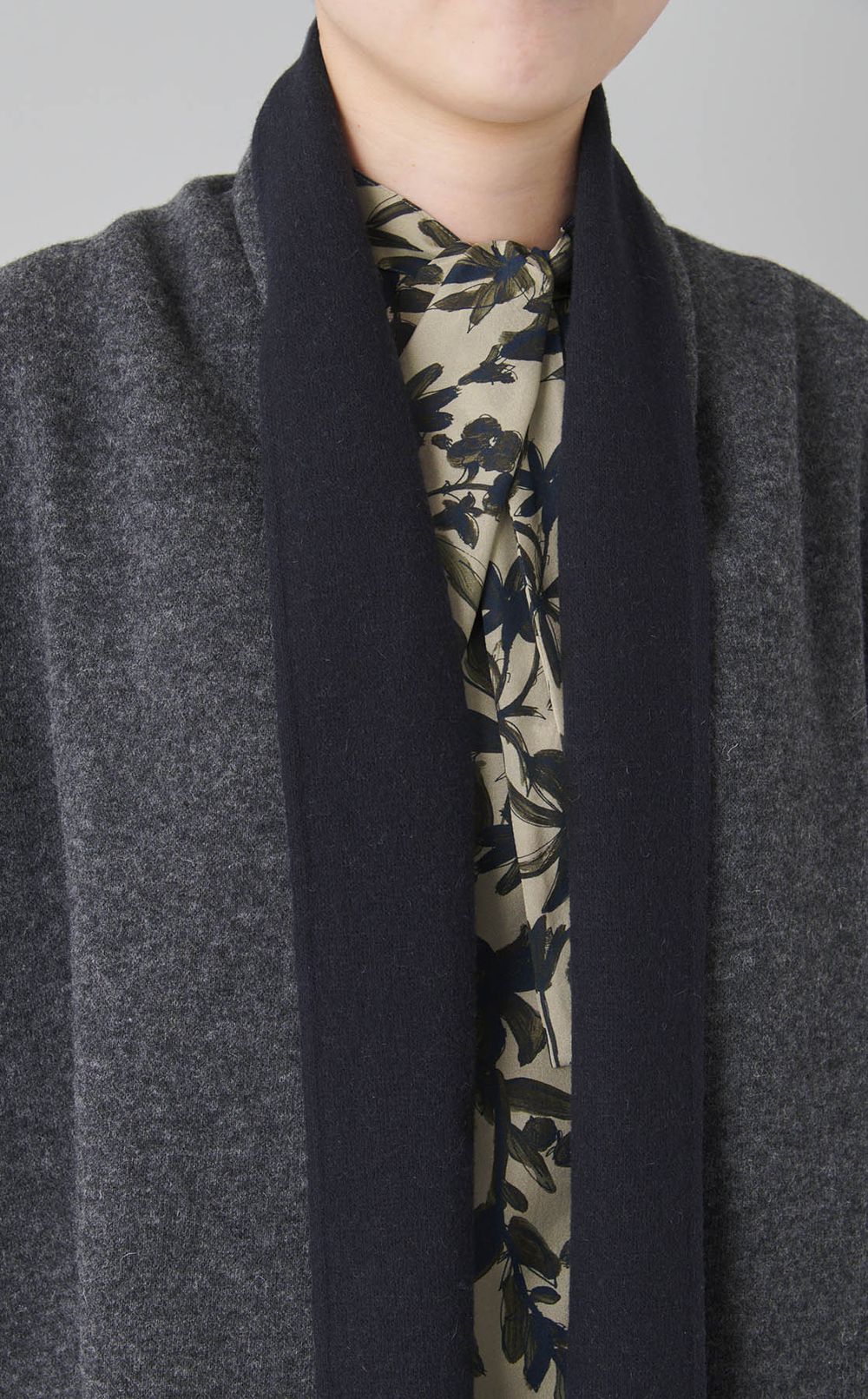 ウールジャージーカーディガン