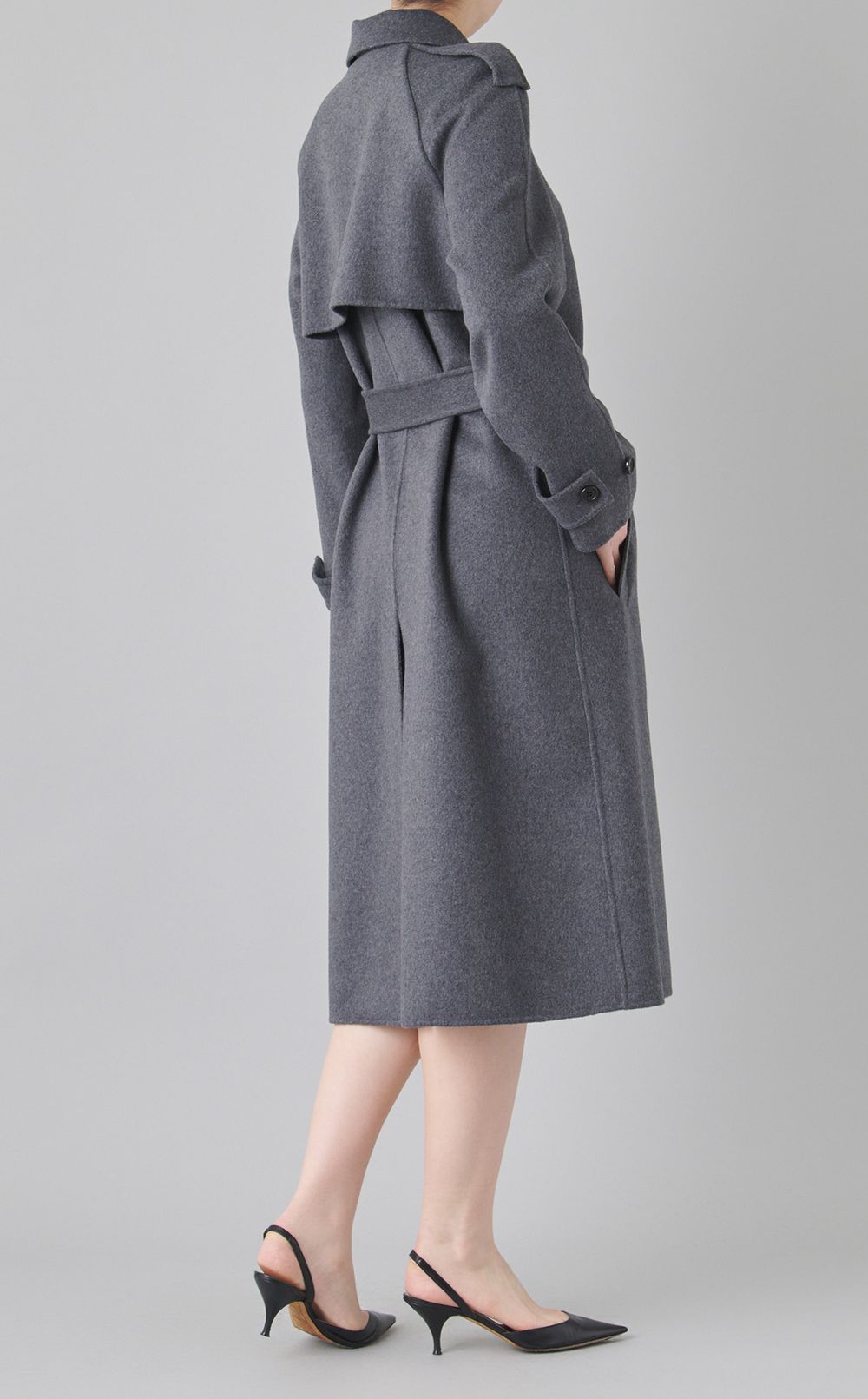ウールカシミアトレンチコート