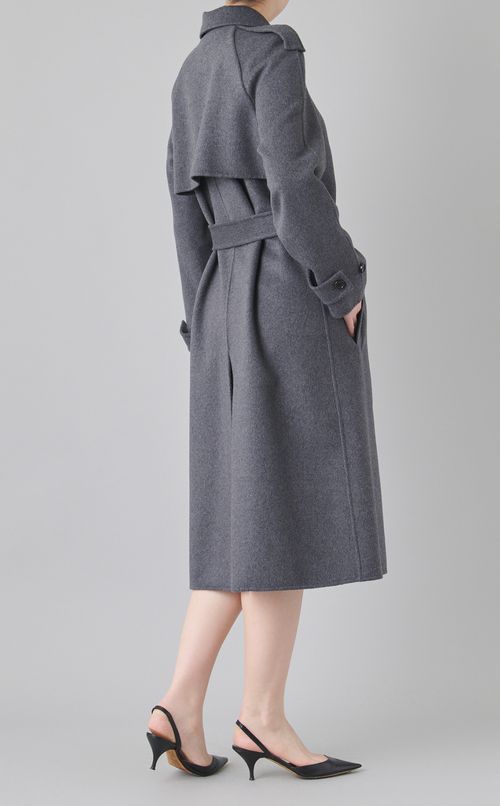 ウールカシミアトレンチコート