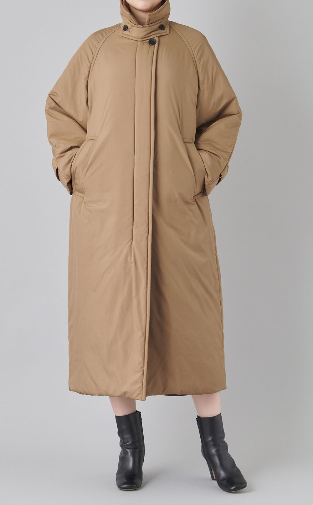 中綿ステンカラーコート