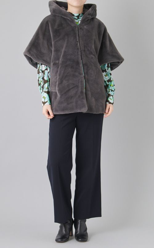 フラワーボウタイブラウス