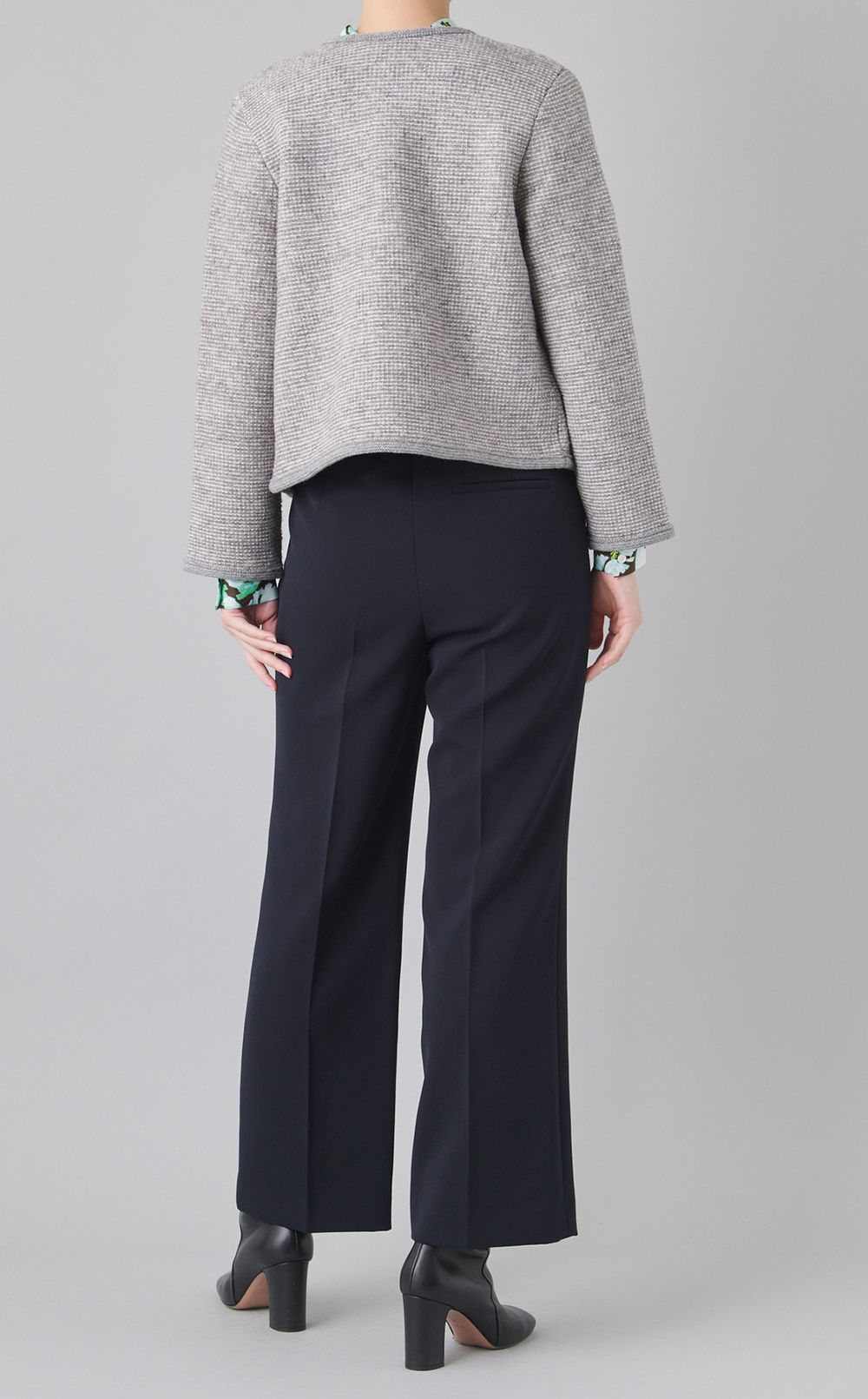 ウールツィーディーカーディガン