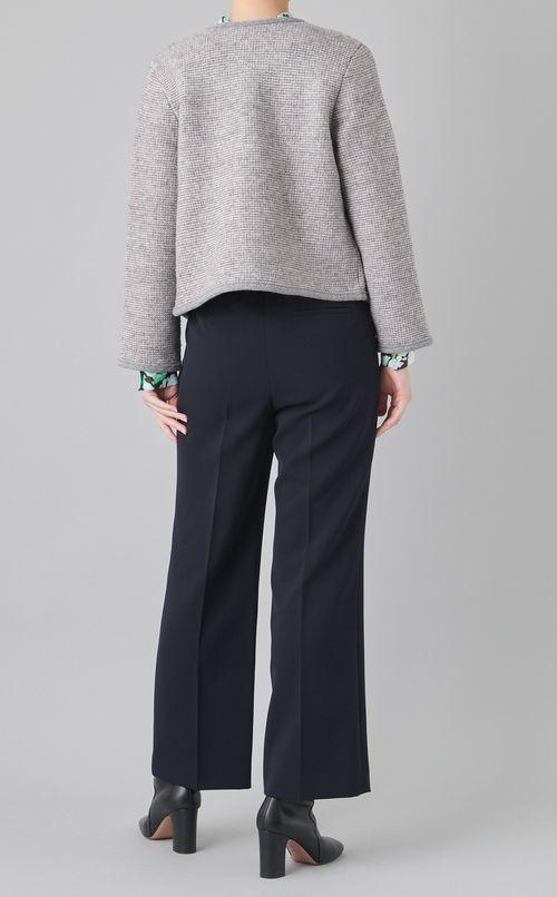 ウールツィーディーカーディガン