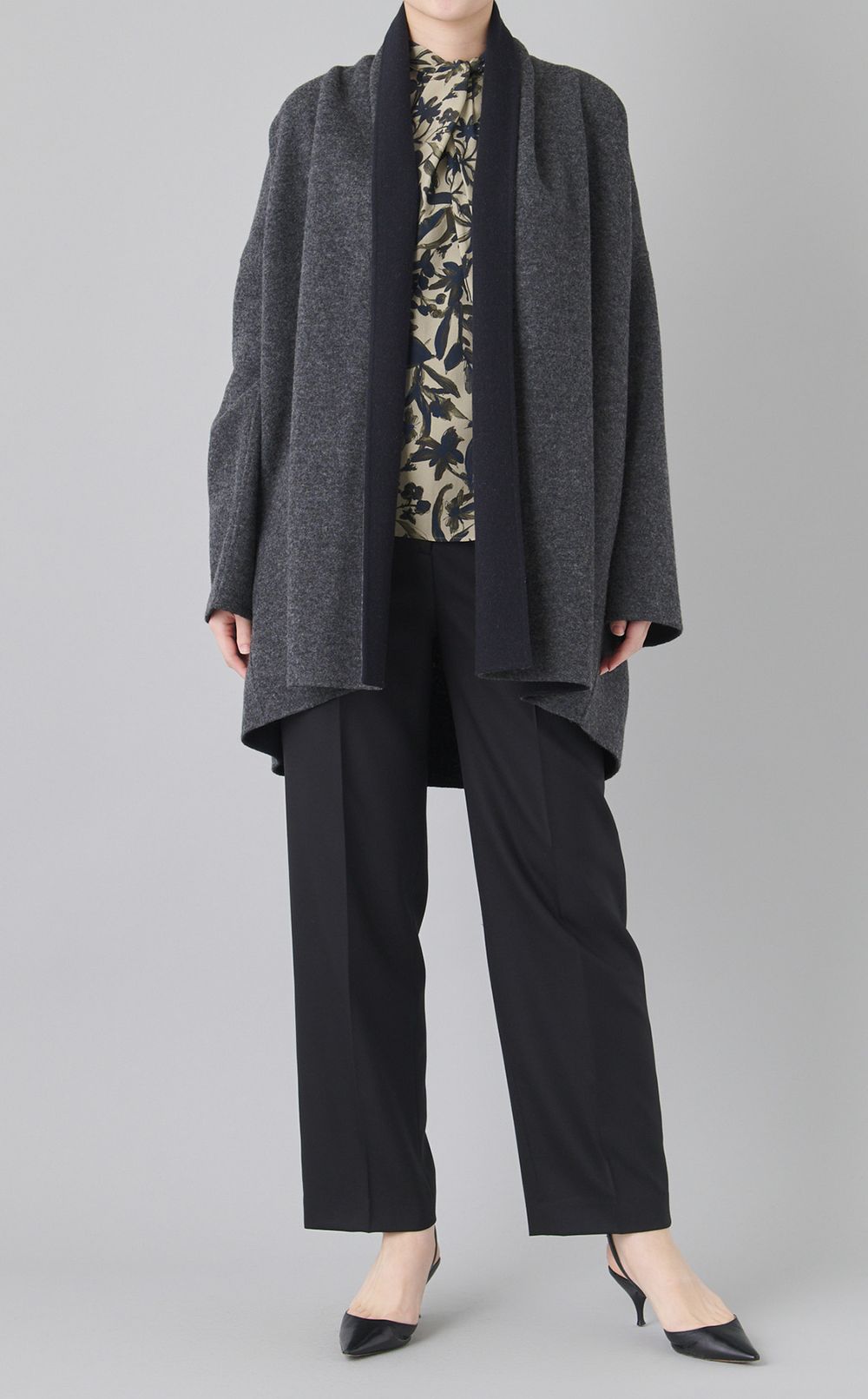 ウールジャージーカーディガン