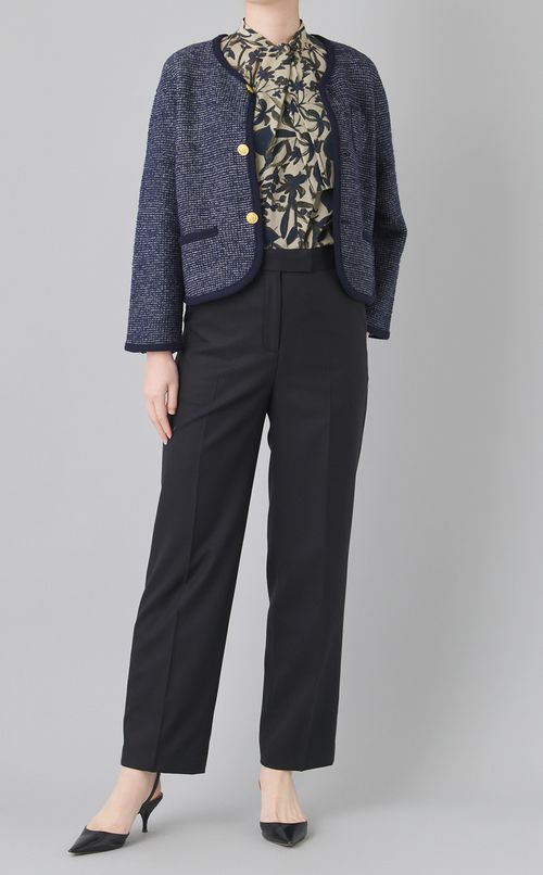 ウールツィーディーカーディガン